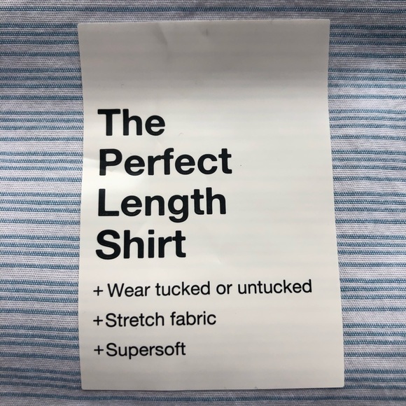 👕 Sonoma “Perfect Length” Button-Down Shirt, Md - Picture 4 of 4